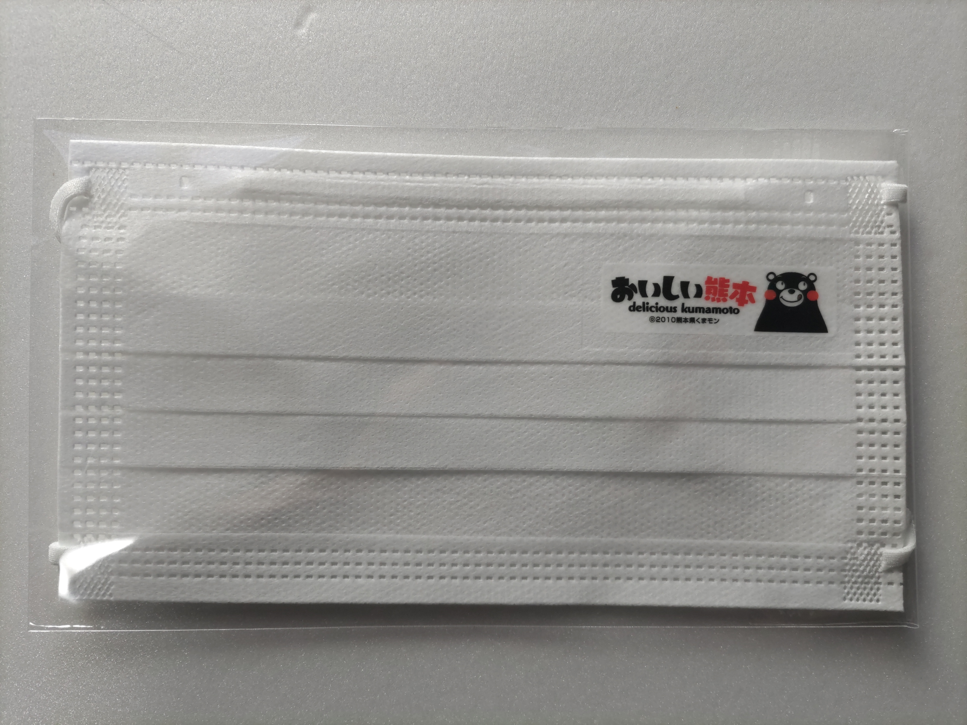 フルカラー転写の不織布マスク