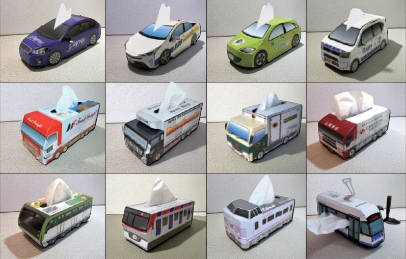 オリジナルBOXティッシュカバー