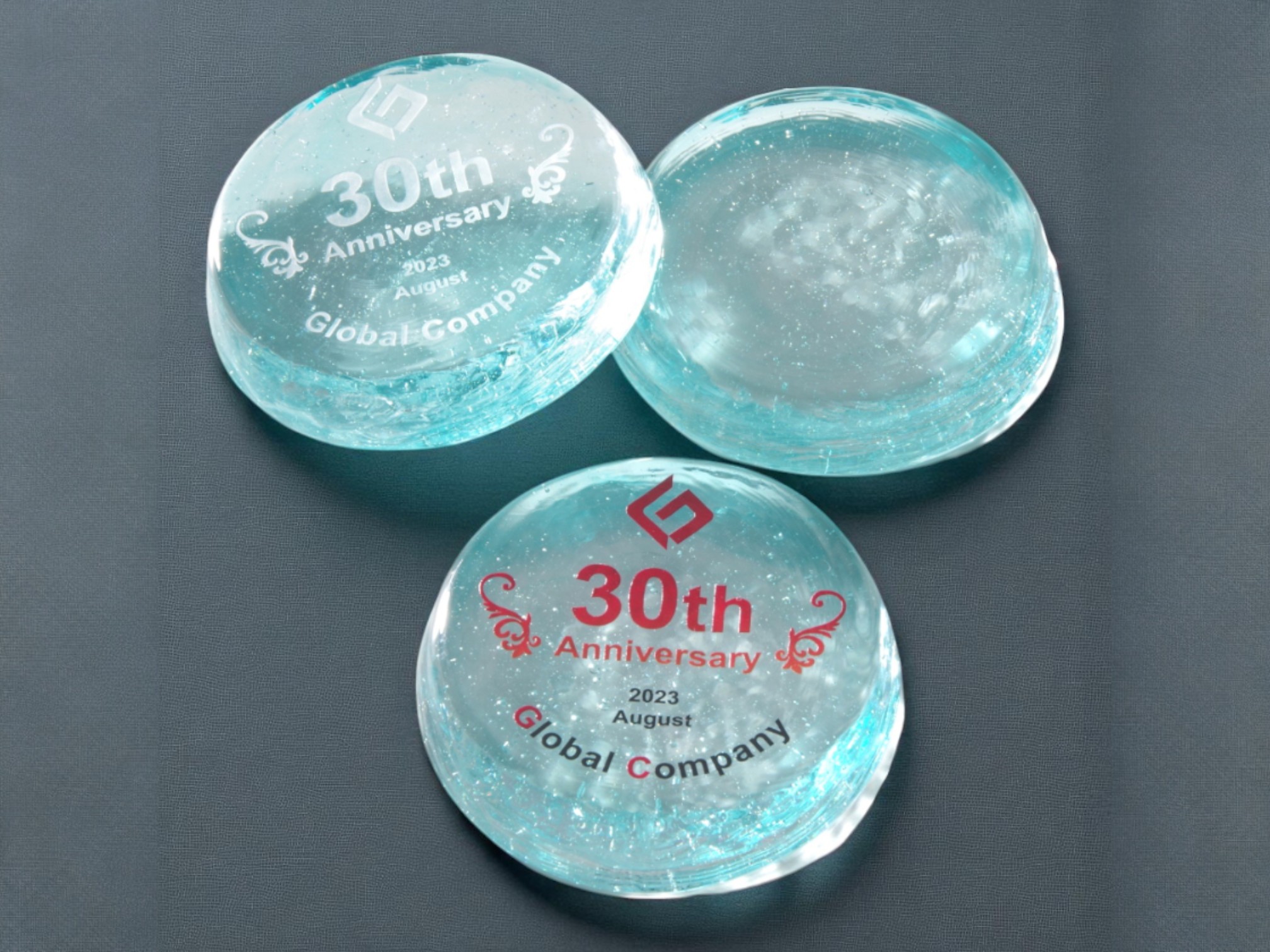 軽井沢ガラスペーパーウェイト